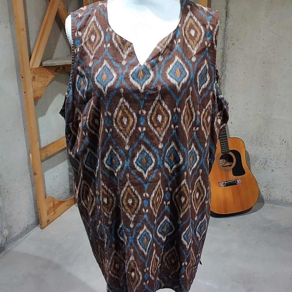 Sleeveless tank womans XL